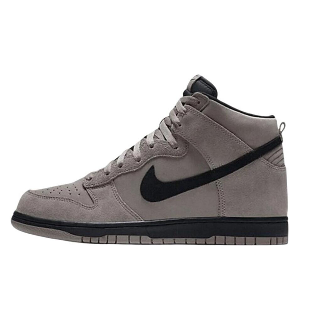 Nike Men's Dunk High Top Sneakers Dark Mushroom Size 9 Brown Suede Shoes 904233